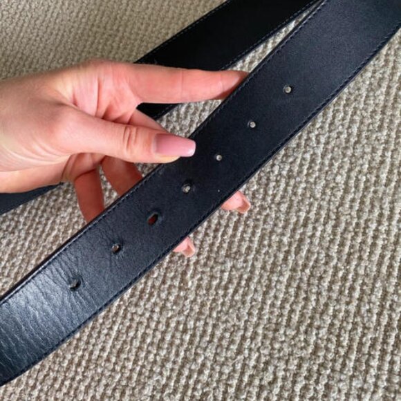 Gucci Leather Belt - Size 80cm, With Original Box - Picture 5 of 6